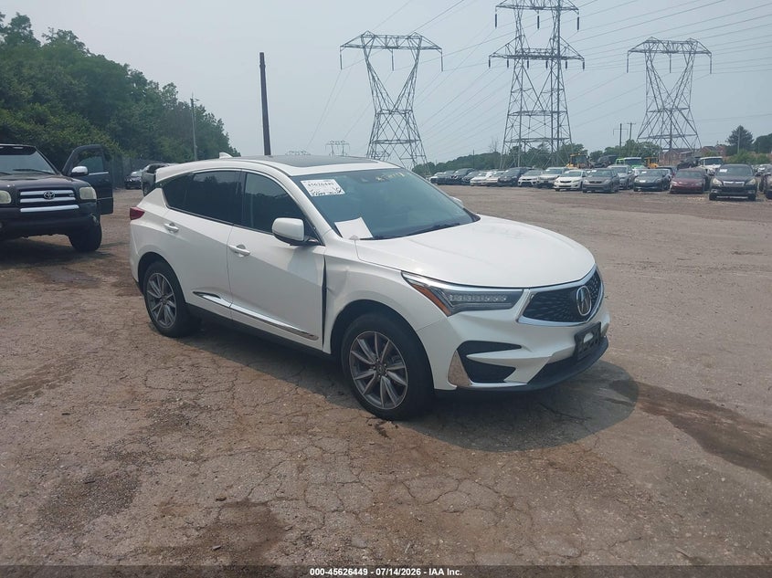 2020 Acura Rdx VIN 5J8TC2H5XLL011317 IAAI salvage auction — THEFT, Salvage (Pennsylvania), sold $11,100 on 2026-08-02 (photo 1)