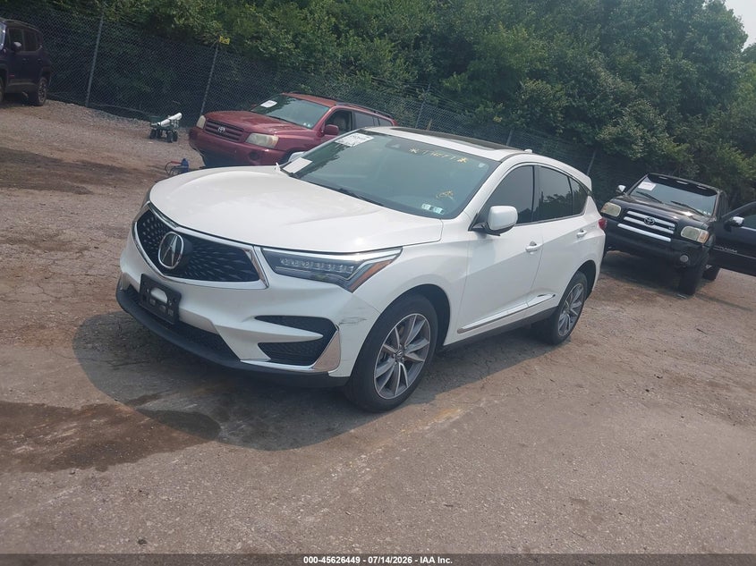 2020 Acura Rdx VIN 5J8TC2H5XLL011317 IAAI salvage auction — THEFT, Salvage (Pennsylvania), sold $11,100 on 2026-08-02 (photo 2)