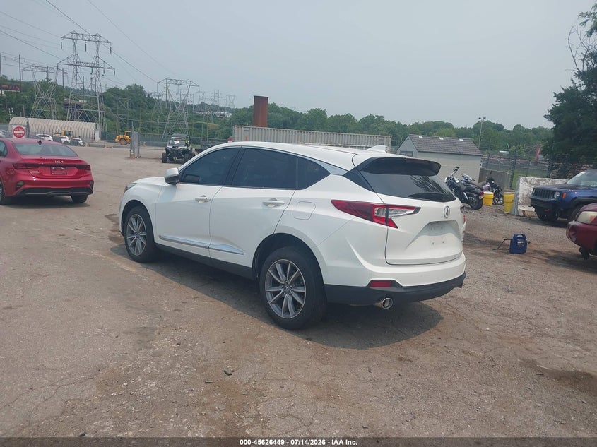 2020 Acura Rdx VIN 5J8TC2H5XLL011317 IAAI salvage auction — THEFT, Salvage (Pennsylvania), sold $11,100 on 2026-08-02 (photo 3)