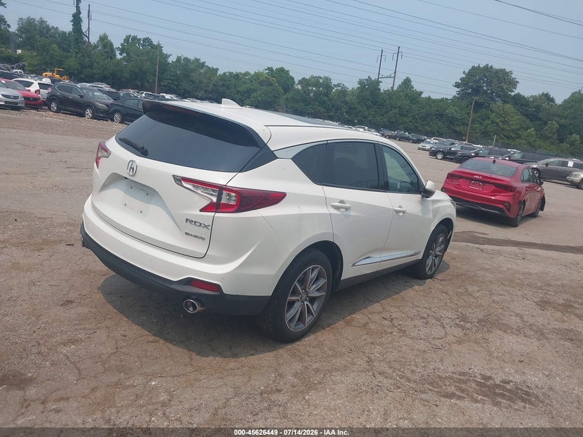 2020 Acura Rdx VIN 5J8TC2H5XLL011317 IAAI salvage auction — THEFT, Salvage (Pennsylvania), sold $11,100 on 2026-08-02 (photo 4)