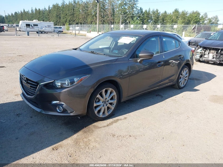 2016 Mazda 3 VIN JM1BM1W3XG1277053 IAAI salvage auction — NORMAL WEAR, Clear (Washington), sold $1,900 on 2026-07-22 (photo 2)