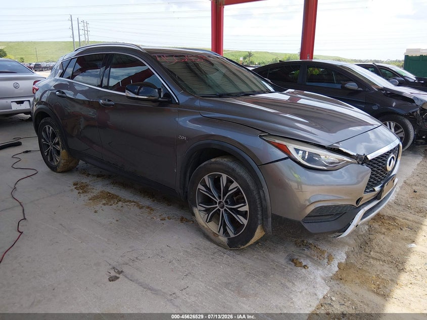 2018 Infiniti Qx30 VIN SJKCH5CR6JA061004 IAAI salvage auction — FRONT & REAR, Salvage Title, sold $3,725 on 2026-08-23 (photo 1)