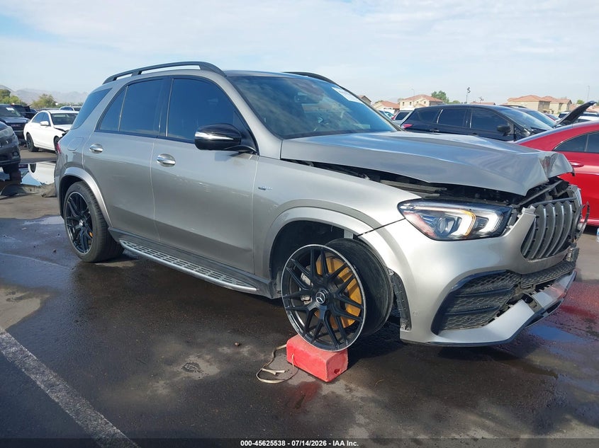 2021 Mercedes-Benz GLE-Class VIN 4JGFB6BB8MA292420 — IAAI salvage auction photo