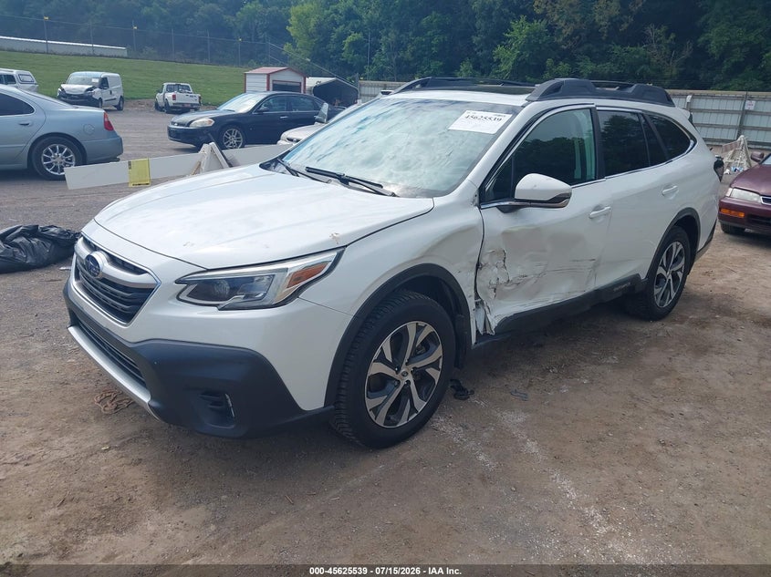 2020 Subaru Outback VIN 4S4BTANC7L3250844 IAAI salvage auction — SIDE, Salvage (Tennessee), sold $5,700 on 2026-08-01 (photo 2)