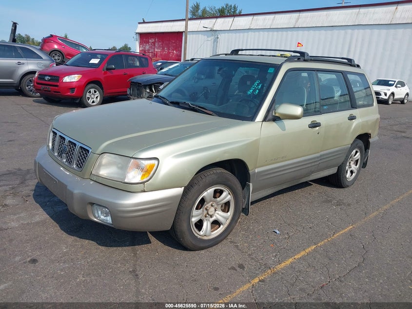 2001 Subaru Forester VIN JF1SF65521H758249 IAAI salvage auction — NORMAL WEAR, Clear-Dealer Only (Indiana), sold $275 on 2026-07-23 (photo 2)