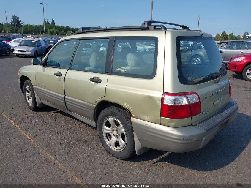2001 Subaru Forester VIN JF1SF65521H758249 IAAI salvage auction — NORMAL WEAR, Clear-Dealer Only (Indiana), sold $275 on 2026-07-23 (photo 3)