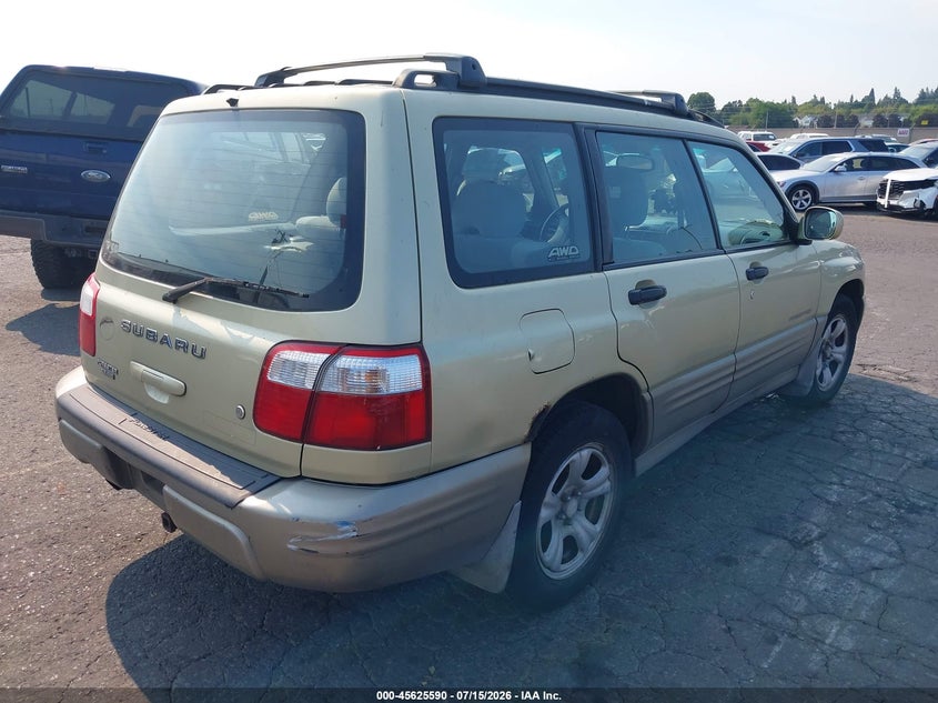2001 Subaru Forester VIN JF1SF65521H758249 IAAI salvage auction — NORMAL WEAR, Clear-Dealer Only (Indiana), sold $275 on 2026-07-23 (photo 4)