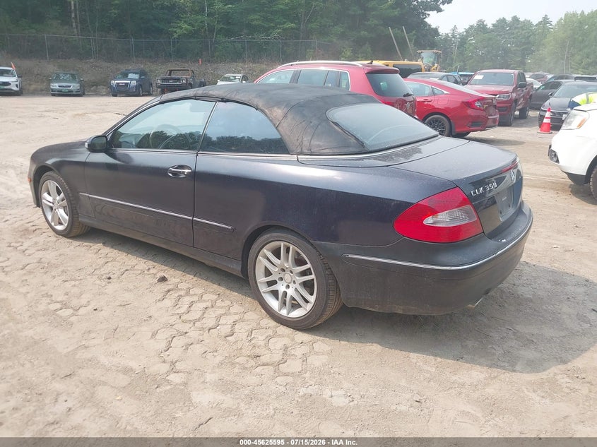 2009 Mercedes-benz Clk-class VIN WDBTK56F59T101593 IAAI salvage auction — UNKNOWN, Salvage (Vermont), sold $1,100 on 2026-08-20 (photo 3)