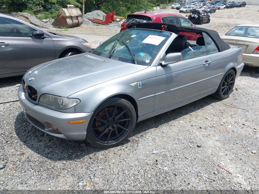 2005 BMW 3 series VIN WBABW53405PL52915 IAAI salvage auction — NORMAL WEAR, Repossession Paperwork (Georgia), sold $375 on 2026-08-18 (photo 2)