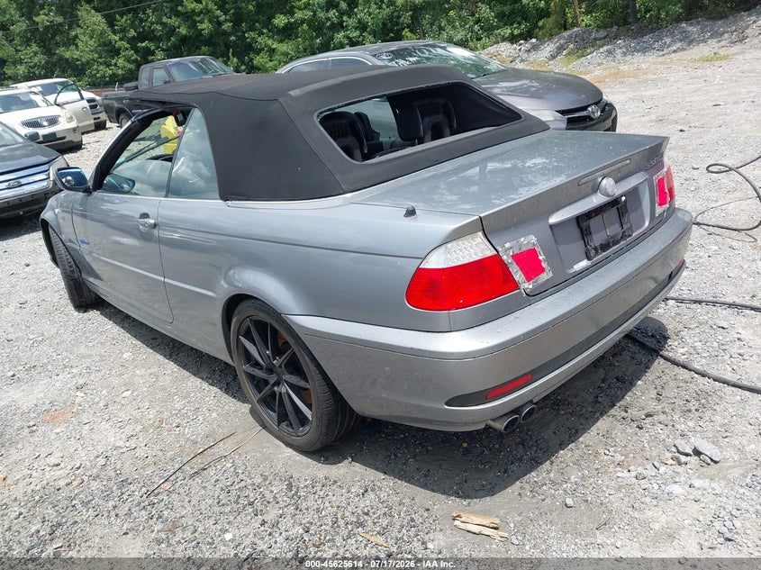 2005 BMW 3 series VIN WBABW53405PL52915 IAAI salvage auction — NORMAL WEAR, Repossession Paperwork (Georgia), sold $375 on 2026-08-18 (photo 3)