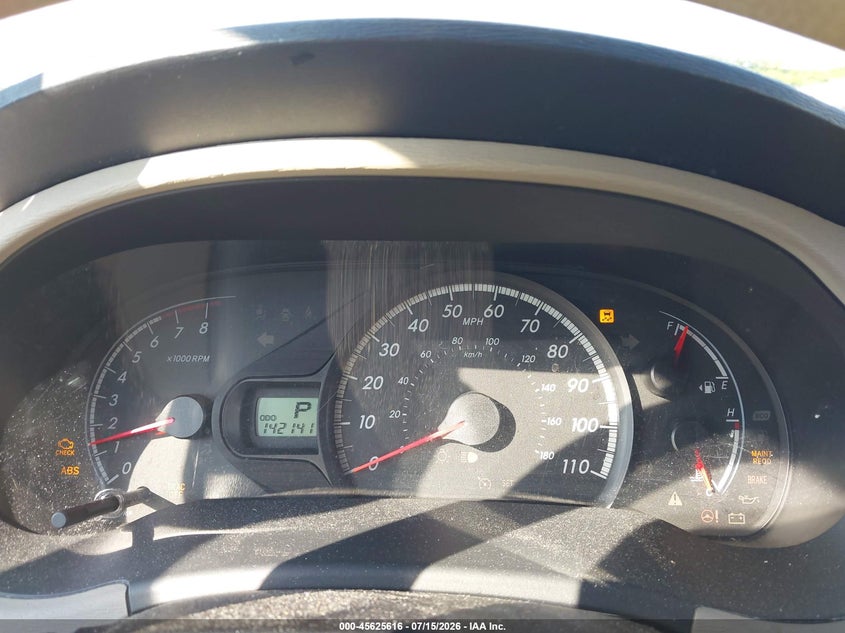 2012 Toyota Sienna VIN 5TDZK3DC7CS197466 IAAI salvage auction — NORMAL WEAR, Clear (New Jersey), sold $1,150 on 2026-07-23 (photo 7)