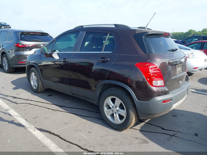2015 Chevrolet Trax VIN KL7CJLSB9FB108864 IAAI salvage auction — NORMAL WEAR, Clear (North Carolina), sold $25 on 2026-07-29 (photo 3)
