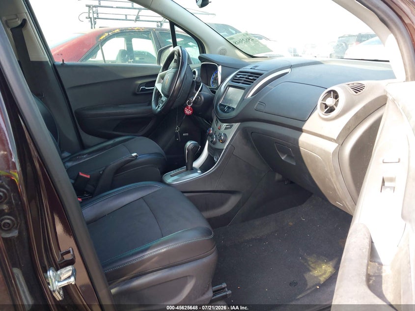 2015 Chevrolet Trax VIN KL7CJLSB9FB108864 IAAI salvage auction — NORMAL WEAR, Clear (North Carolina), sold $25 on 2026-07-29 (photo 5)