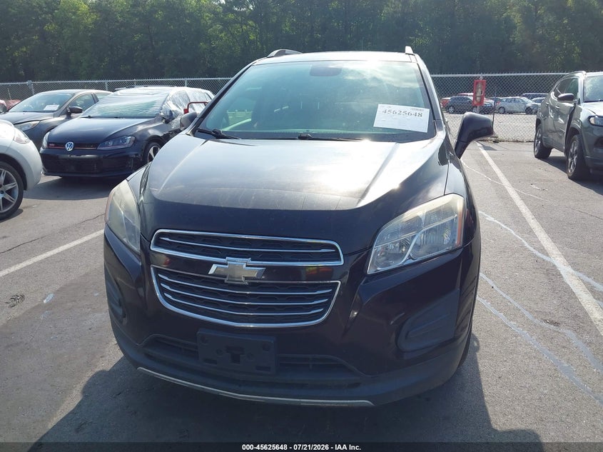 2015 Chevrolet Trax VIN KL7CJLSB9FB108864 IAAI salvage auction — NORMAL WEAR, Clear (North Carolina), sold $25 on 2026-07-29 (photo 6)