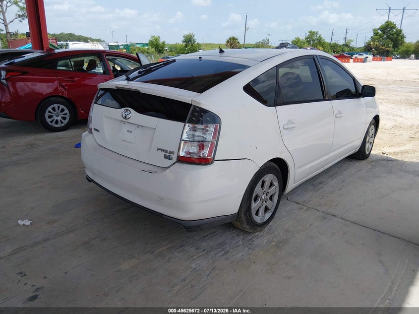 2005 Toyota Prius VIN JTDKB20U153080240 IAAI salvage auction — REAR END, Certificate Of Title (Montana), sold $400 on 2026-07-28 (photo 4)