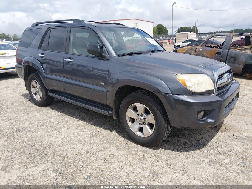 2007 Toyota 4runner VIN JTEZU14R378066673 IAAI salvage auction — NORMAL WEAR, Clear (Georgia), sold $2,400 on 2026-07-18 (photo 1)