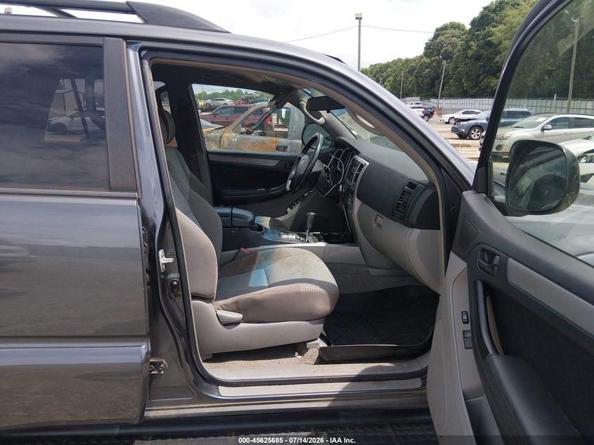 2007 Toyota 4runner VIN JTEZU14R378066673 IAAI salvage auction — NORMAL WEAR, Clear (Georgia), sold $2,400 on 2026-07-18 (photo 5)