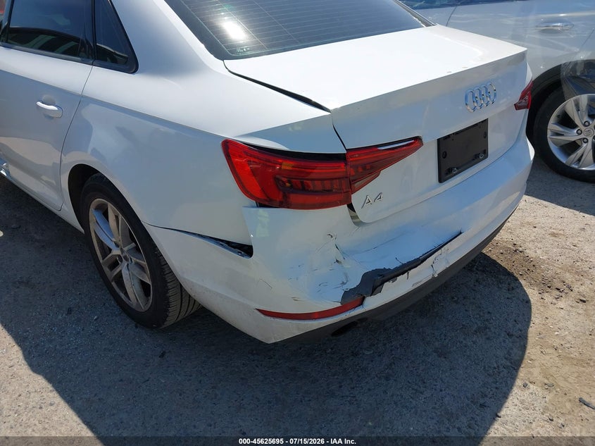 2017 Audi A4 VIN WAUGNAF42HN057313 IAAI salvage auction — REAR END, Bill Of Sale (Washington), sold $25 on 2026-07-29 (photo 6)