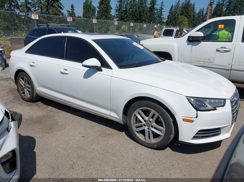 2017 Audi A4 VIN WAUGNAF42HN057313 IAAI salvage auction — REAR END, Bill Of Sale (Washington), sold $25 on 2026-07-29 (photo 1)