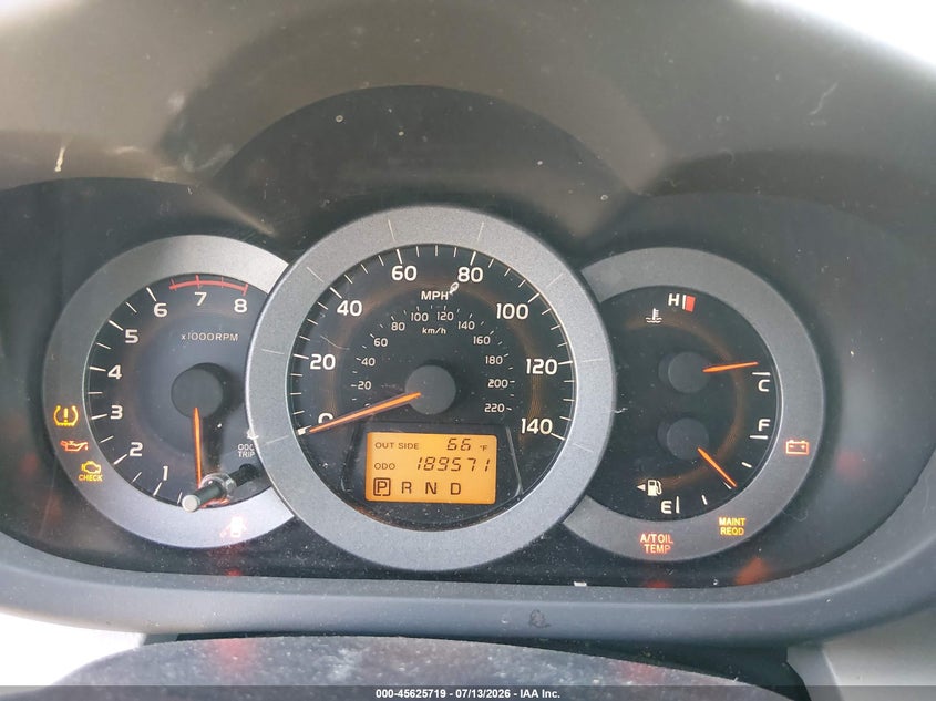 2008 Toyota Rav4 VIN JTMBD35V885183679 IAAI salvage auction — NORMAL WEAR, Peddle Clear Public-Restricted (Oregon), sold $675 on 2026-07-20 (photo 7)