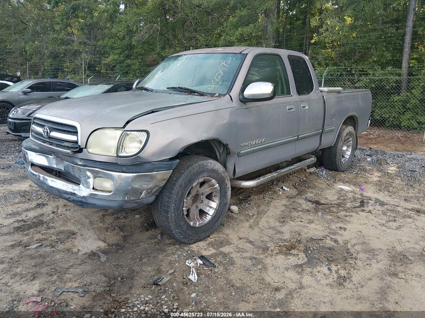 2002 Toyota Tundra VIN 5TBRT34162S250113 IAAI salvage auction — NORMAL WEAR, Clear (South Carolina), sold $1,450 on 2026-07-17 (photo 2)