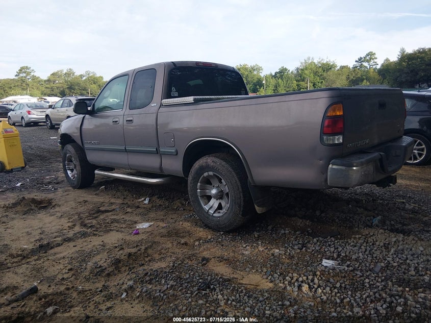 2002 Toyota Tundra VIN 5TBRT34162S250113 IAAI salvage auction — NORMAL WEAR, Clear (South Carolina), sold $1,450 on 2026-07-17 (photo 3)