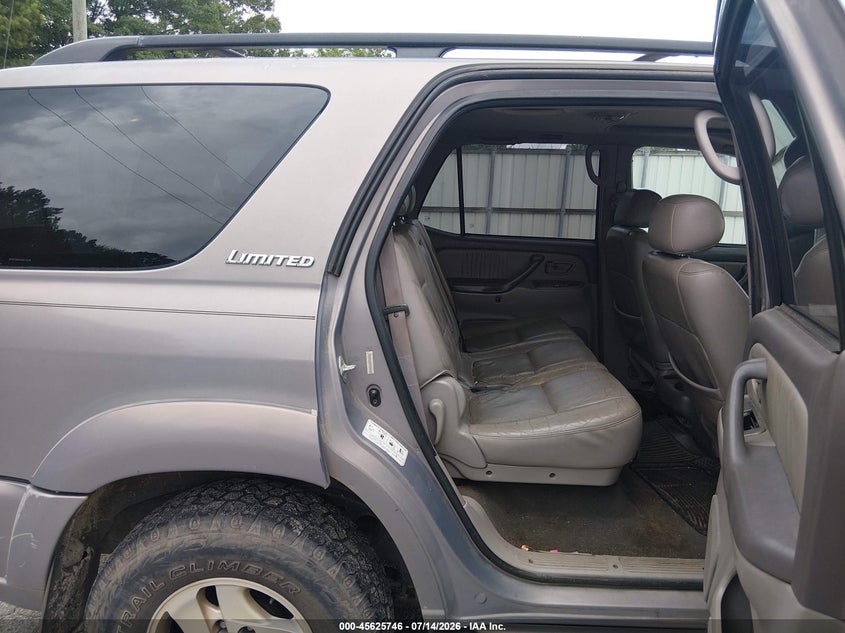 2001 Toyota Sequoia VIN 5TDZT38A41S018156 IAAI salvage auction — NORMAL WEAR, Clear, sold $850 on 2026-07-30 (photo 8)