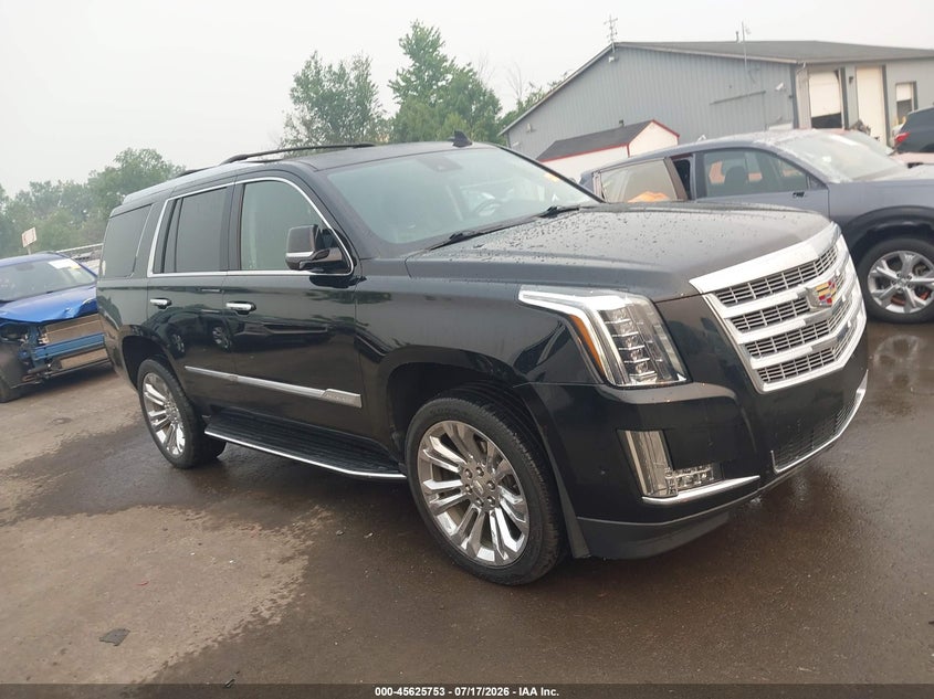 2020 Cadillac Escalade VIN 1GYS4BKJ4LR187459 IAAI salvage auction — FRONT END, Salvage Title, sold $17,100 on 2026-07-31 (photo 1)