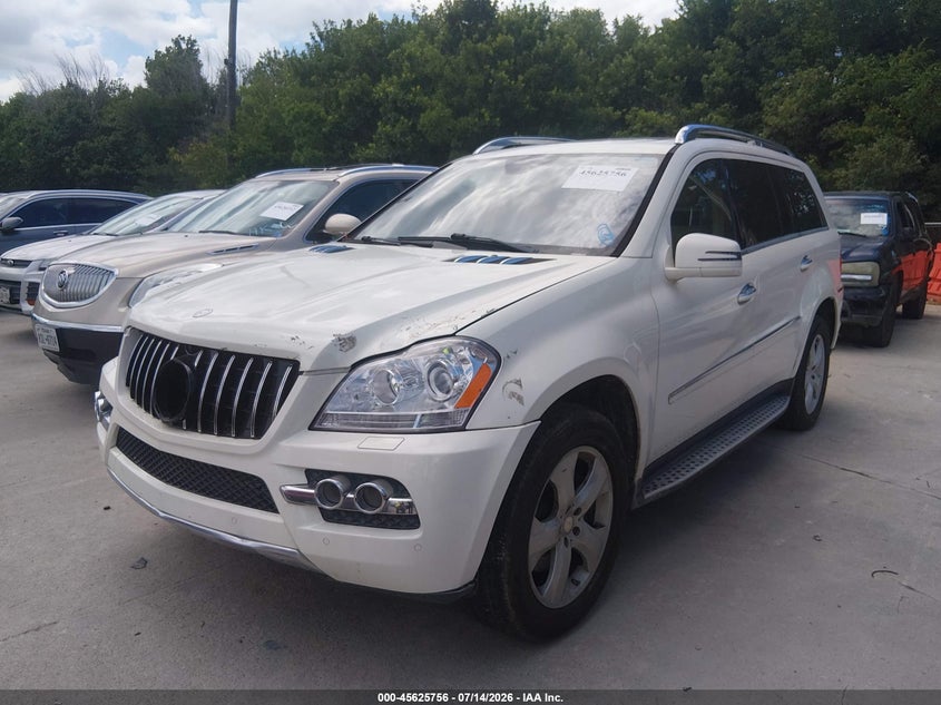2011 Mercedes-benz Gl-class VIN 4JGBF7BE9BA740079 IAAI salvage auction — FRONT END, Salvage (Maryland), sold $1,000 on 2026-08-24 (photo 2)