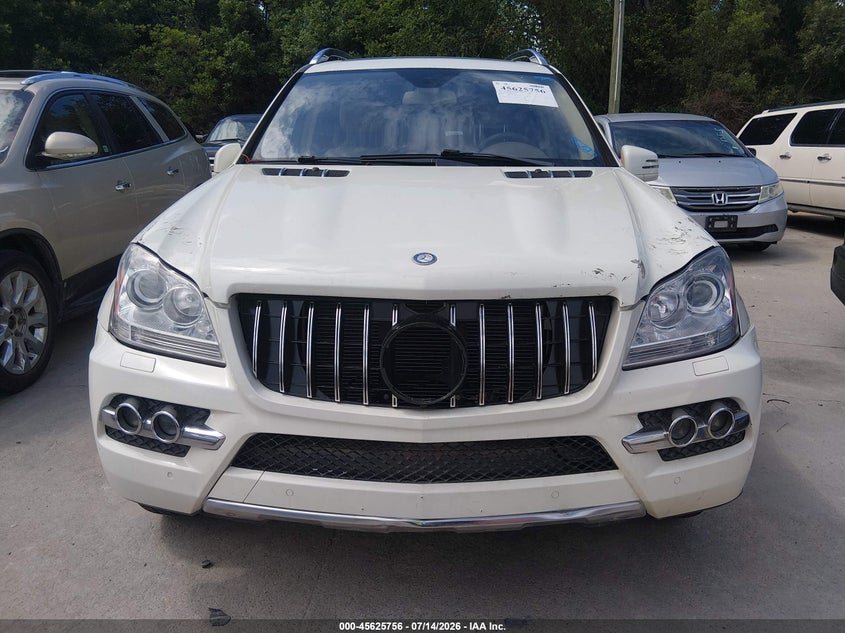 2011 Mercedes-benz Gl-class VIN 4JGBF7BE9BA740079 IAAI salvage auction — FRONT END, Salvage (Maryland), sold $1,000 on 2026-08-24 (photo 6)