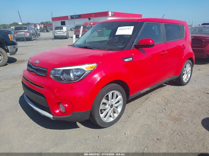 2019 Kia Soul VIN KNDJP3A53K7005229 IAAI salvage auction — LEFT FRONT, Clear (Arkansas), sold $1,875 on 2026-07-29 (photo 2)