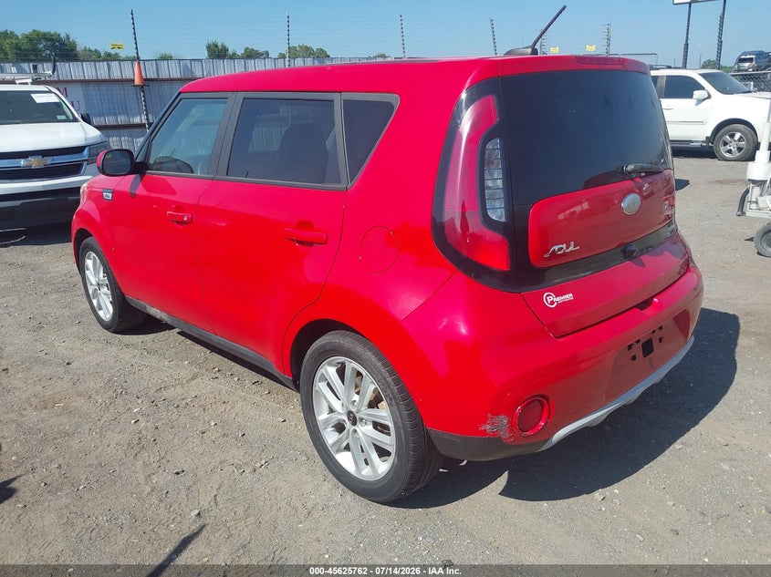 2019 Kia Soul VIN KNDJP3A53K7005229 IAAI salvage auction — LEFT FRONT, Clear (Arkansas), sold $1,875 on 2026-07-29 (photo 3)