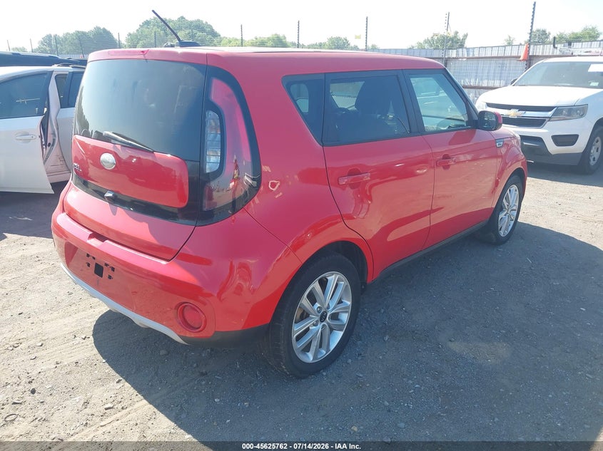 2019 Kia Soul VIN KNDJP3A53K7005229 IAAI salvage auction — LEFT FRONT, Clear (Arkansas), sold $1,875 on 2026-07-29 (photo 4)