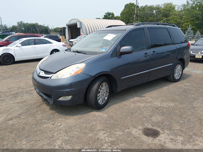2008 Toyota Sienna VIN 5TDBK22C98S014946 IAAI salvage auction — NORMAL WEAR, Clear (New Jersey), sold $1,375 on 2026-07-16 (photo 2)