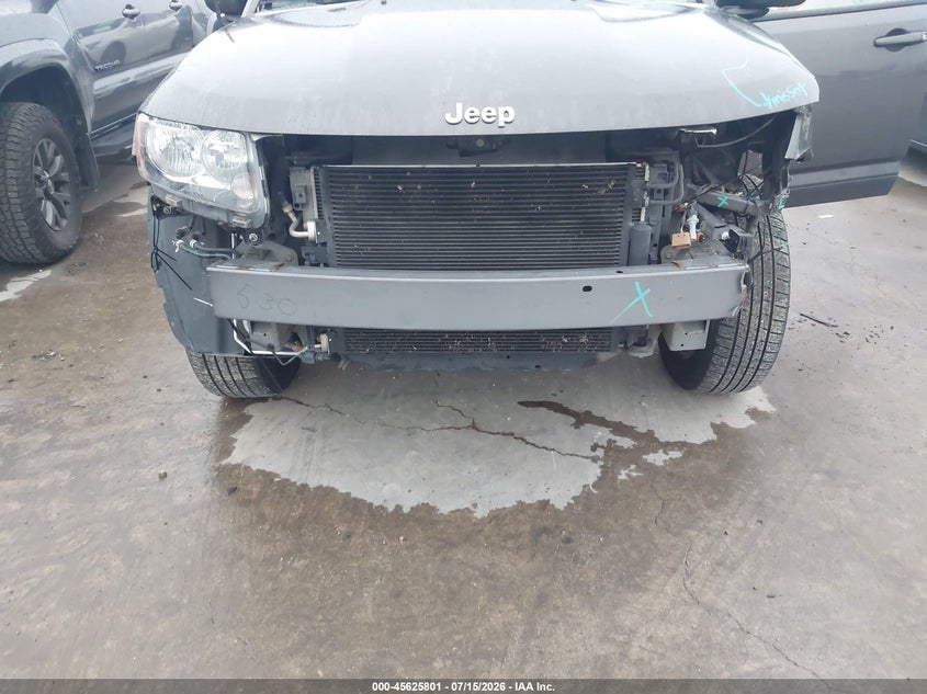 2017 Jeep Compass VIN 1C4NJDEB9HD193550 IAAI salvage auction — FRONT END, Original (Texas), sold $1,150 on 2026-10-03 (photo 6)