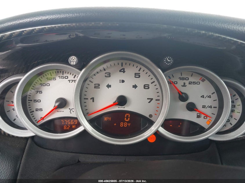 2000 Porsche 911 VIN WP0AA299XYS622975 IAAI salvage auction — RIGHT SIDE, Salvage (California), sold $11,200 on 2026-08-01 (photo 7)