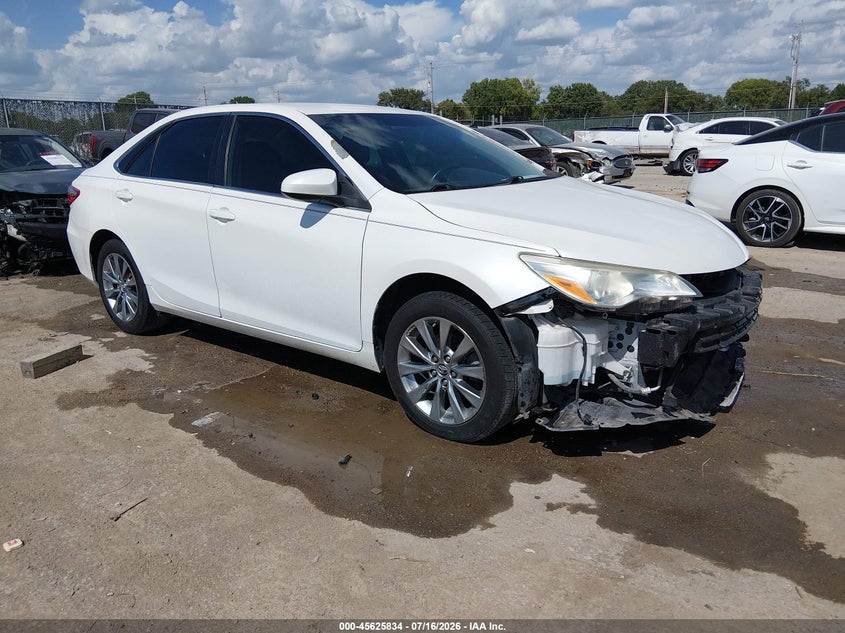 2015 Toyota Camry VIN 4T1BF1FKXFU072469 IAAI salvage auction — FRONT END, Salvage Title, sold $2,200 on 2026-08-05 (photo 1)