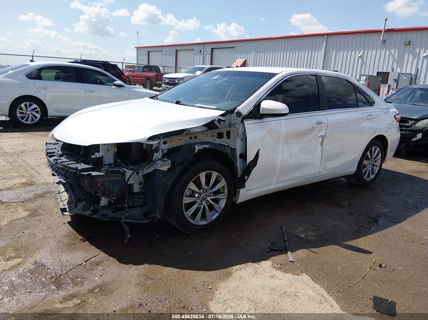 2015 Toyota Camry VIN 4T1BF1FKXFU072469 IAAI salvage auction — FRONT END, Salvage Title, sold $2,200 on 2026-08-05 (photo 2)