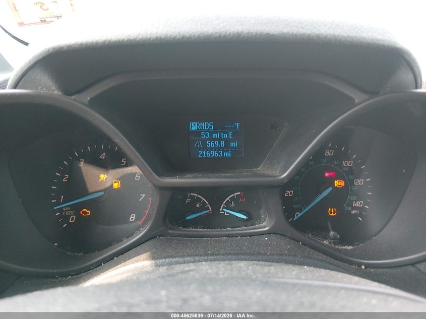2014 Ford Transit connect VIN NM0LS7E7XE1165378 IAAI salvage auction — NORMAL WEAR, Clear (New Jersey), sold $500 on 2026-07-30 (photo 7)