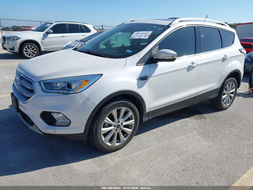 2018 Ford Escape VIN 1FMCU0J95JUA22077 IAAI salvage auction — NORMAL WEAR, Clear (Texas), sold $7,650 on 2026-08-20 (photo 2)