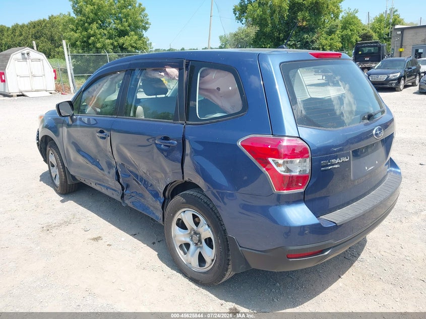 2014 Subaru Forester VIN JF2SJAAC6EG410998 IAAI salvage auction — SIDE, Mv-907A (New York), sold $425 on 2026-07-30 (photo 3)