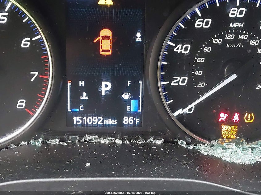 2016 Mitsubishi Outlander VIN JA4AZ3A3XGZ030644 IAAI salvage auction — NORMAL WEAR, Original (Maine), sold $1,150 on 2026-07-20 (photo 7)