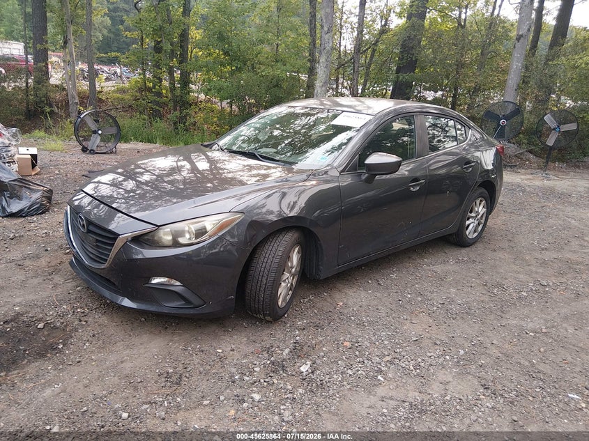 2016 Mazda 3 VIN JM1BM1U73G1330942 IAAI salvage auction — RIGHT FRONT, Clear (Virginia), sold $25 on 2026-07-31 (photo 2)
