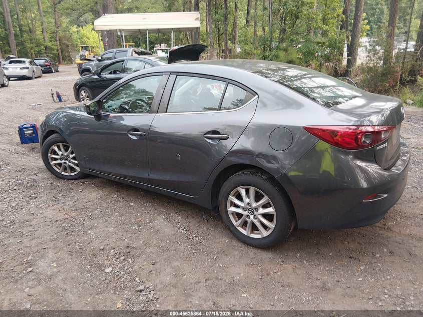 2016 Mazda 3 VIN JM1BM1U73G1330942 IAAI salvage auction — RIGHT FRONT, Clear (Virginia), sold $25 on 2026-07-31 (photo 3)