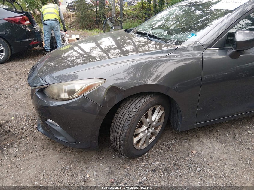 2016 Mazda 3 VIN JM1BM1U73G1330942 IAAI salvage auction — RIGHT FRONT, Clear (Virginia), sold $25 on 2026-07-31 (photo 6)
