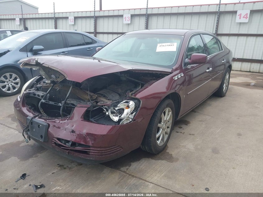 2006 Buick Lucerne VIN 1G4HD57296U253942 IAAI salvage auction — FRONT END, Clear (Oklahoma), sold $500 on 2026-09-23 (photo 2)