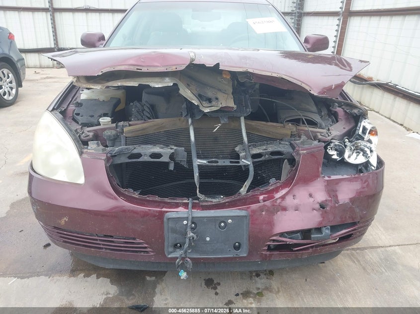 2006 Buick Lucerne VIN 1G4HD57296U253942 IAAI salvage auction — FRONT END, Clear (Oklahoma), sold $500 on 2026-09-23 (photo 6)