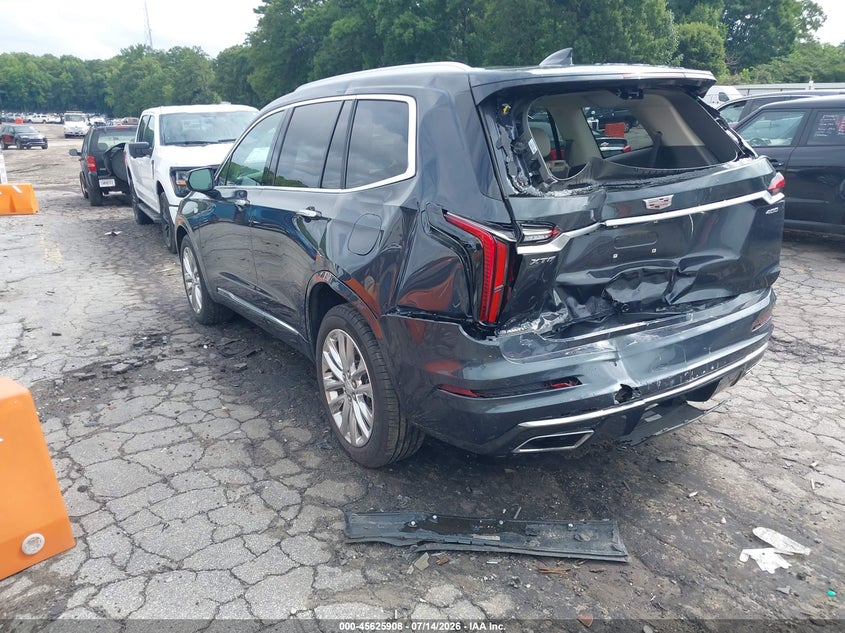 2021 Cadillac Xt6 VIN 1GYKPDRS1MZ134463 IAAI salvage auction — REAR END, Salvage (Georgia), sold $6,900 on 2026-08-31 (photo 3)