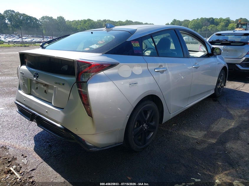 2017 Toyota Prius VIN JTDKARFU4H3542670 IAAI salvage auction — SIDE, Salvage (North Carolina), sold $4,350 on 2026-08-02 (photo 4)