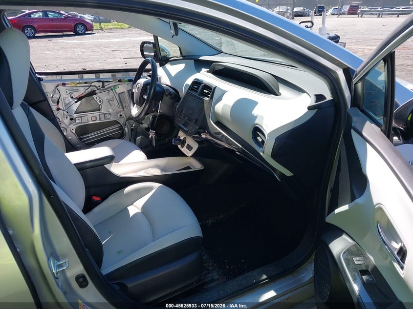 2017 Toyota Prius VIN JTDKARFU4H3542670 IAAI salvage auction — SIDE, Salvage (North Carolina), sold $4,350 on 2026-08-02 (photo 5)